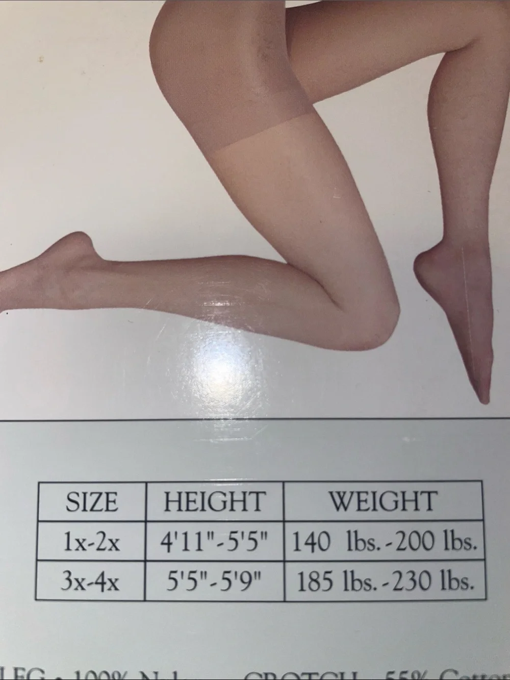 3 pairs of plus size stockings & tights (1X-4X )(new)